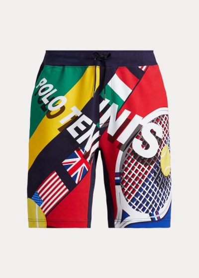 Pantalones Cortos Polo Ralph Lauren Hombre Multicolor - Polo Tennis Interlock - RJVCF1086